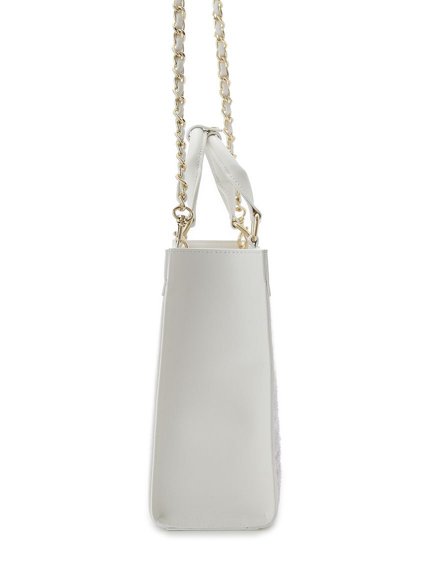 FURFUR「(Lsize) ツイードロゴトートバッグ【WEB・一部店舗限定】」|トートバッグ|