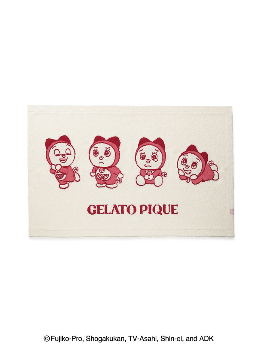 gelato pique「【ドラえもん】ベビモコジャガードブランケット」|ブランケット|RED