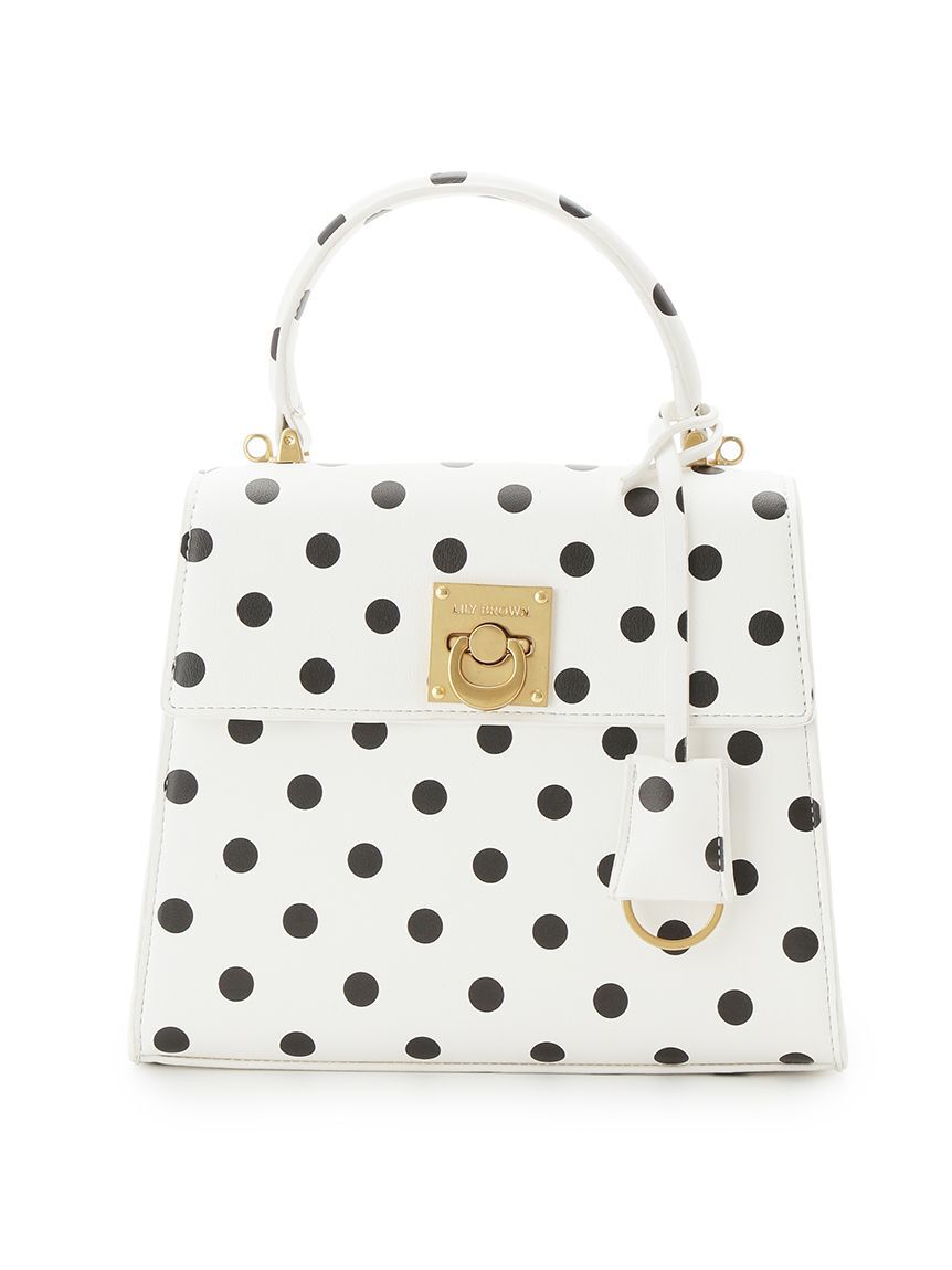 LILY BROWN「レーススカーフ付きハンドバッグ」|ハンドバッグ|