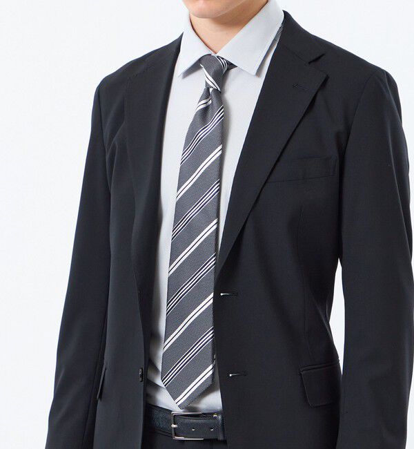 MACKINTOSH PHILOSOPHY「バスケット&times;マルチストライプ レギュラータイ」|ネクタイ・蝶ネクタイ|