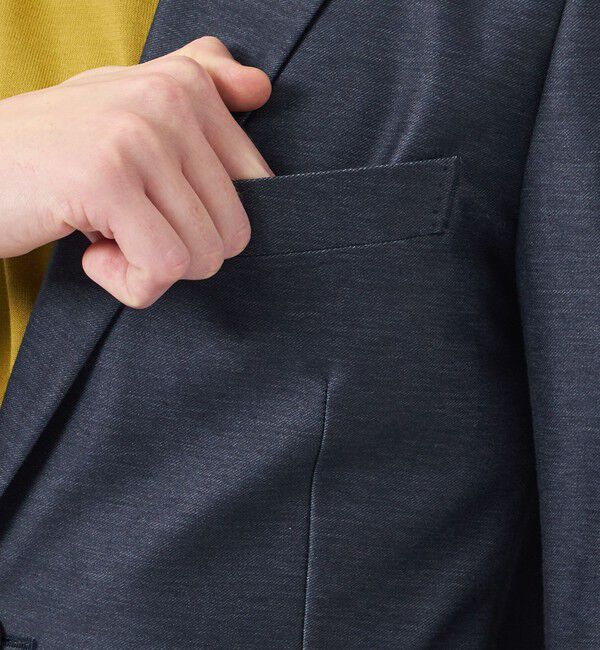 MACKINTOSH PHILOSOPHY「【WEB&一部店舗限定】テーラードジャージー ジャケット スーピマデニムライクジャージー」|テーラードジャケット|