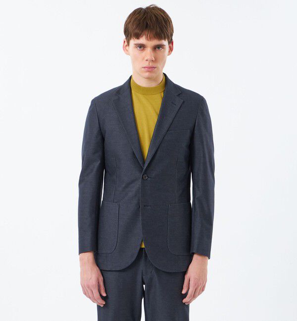 MACKINTOSH PHILOSOPHY「【WEB&一部店舗限定】テーラードジャージー ジャケット スーピマデニムライクジャージー」|テーラードジャケット|