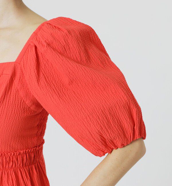  「【手洗い可】バルーンスリーブワンピース」|ワンピース|