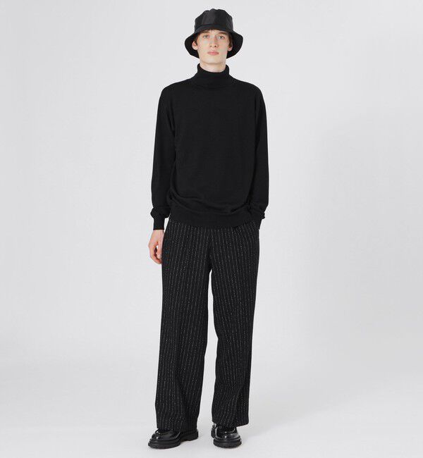  「ハイゲージウォッシャブルタートルネック」|ニット・セーター|