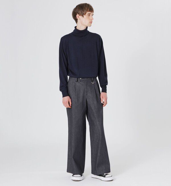  「ハイゲージウォッシャブルタートルネック」|ニット・セーター|