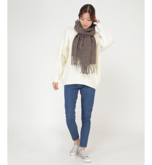 ikka「ウール混マフラー」|マフラー|