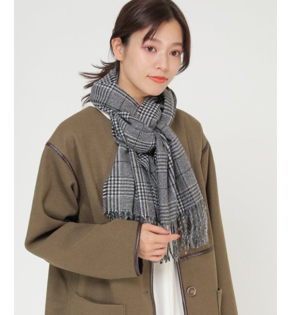 ikka「ウール混マフラー」|マフラー|