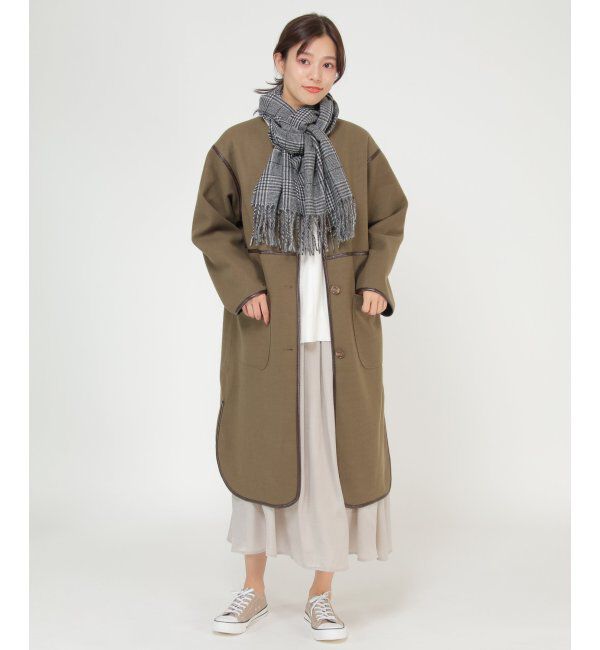 ikka「ウール混マフラー」|マフラー|