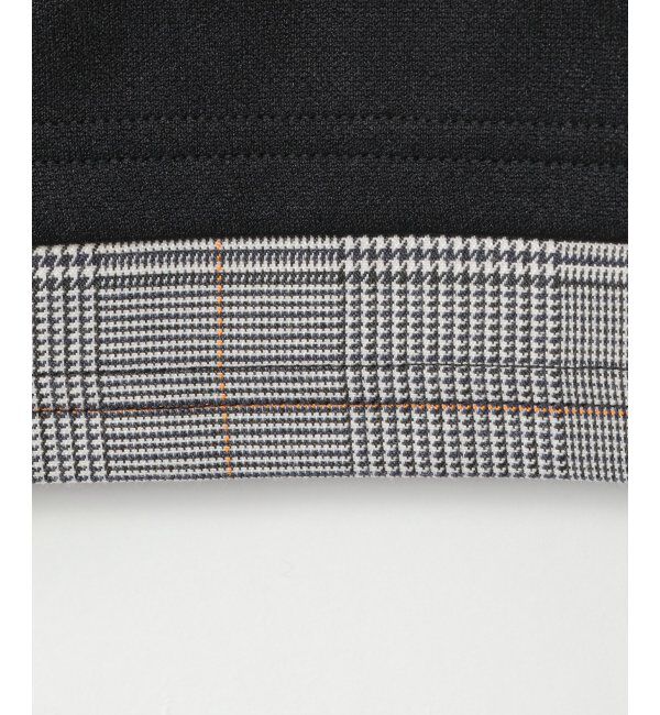 ikka kids「キーネックチェックレイヤードT（120~160cm）」|Tシャツ・カットソー|