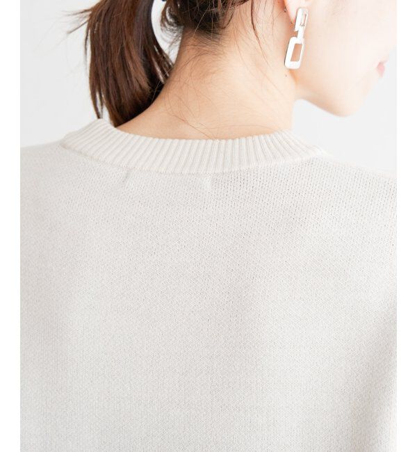 ikka「ジャガードロゴニットプルオーバー」|プルオーバー|