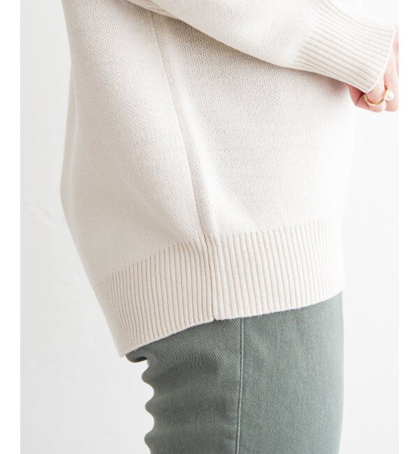 ikka「ジャガードロゴニットプルオーバー」|プルオーバー|