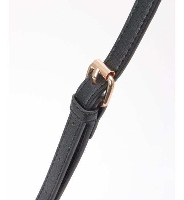 ikka「合皮2WAYボストンミラー付きトートバッグ」|その他|