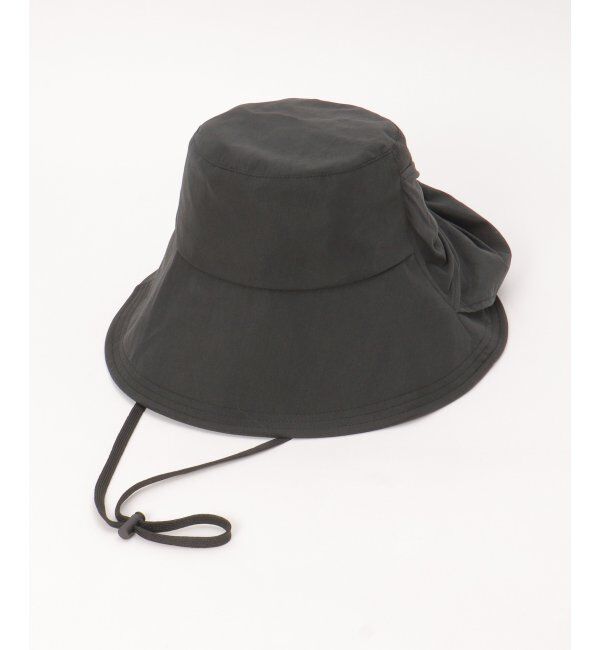 ikka「洗えるUVツバ広リボンハット」|その他|
