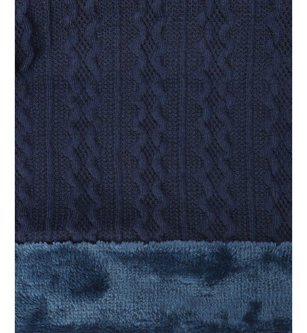 Lbc with Life「ニットケーブルクッションカバー」|クッション・クッションカバー|