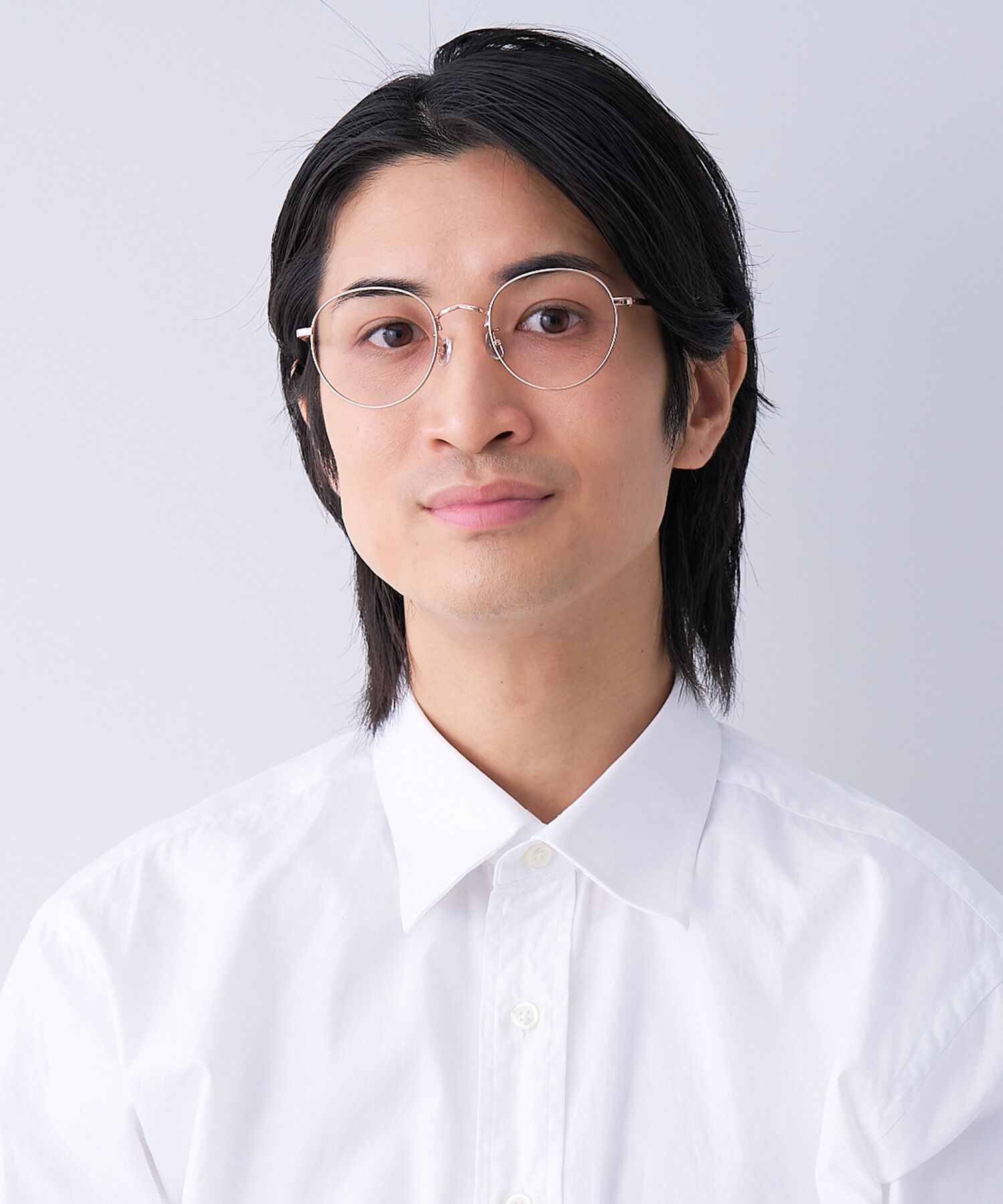  「ボストン型 メタルフレーム メガネ ｜伊達メガネ｜ CLASSIC ゾフ レンズ交換券付き」|メガネ|