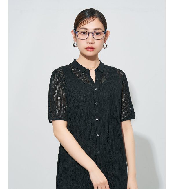  「ボストン型 メガネ | レザー調 ラバーテンプル 眼鏡 伊達メガネ 度付き CLASSIC レンズ交換券付」|メガネ|