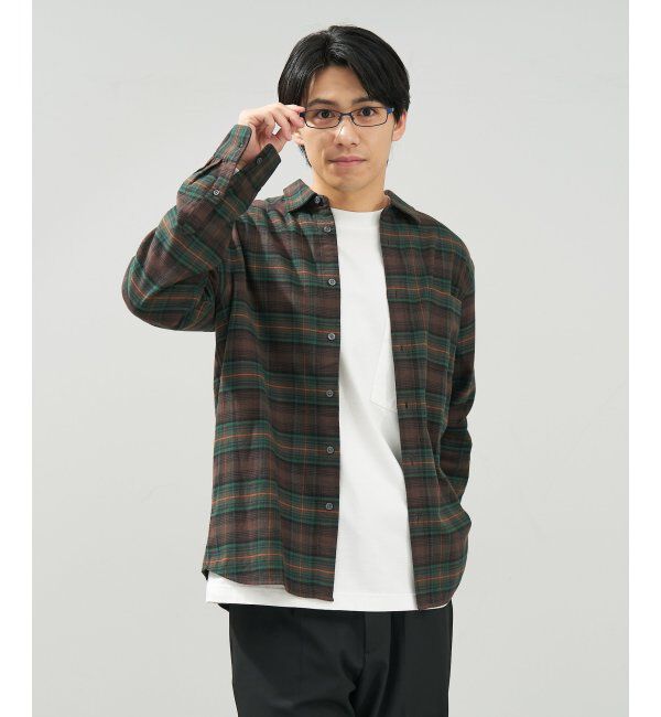  「 スクエア型 メガネ | 横長 メタルフレーム 伊達めがね 度付きユニセックス  STANDARD  レンズ交換券付」|メガネ|