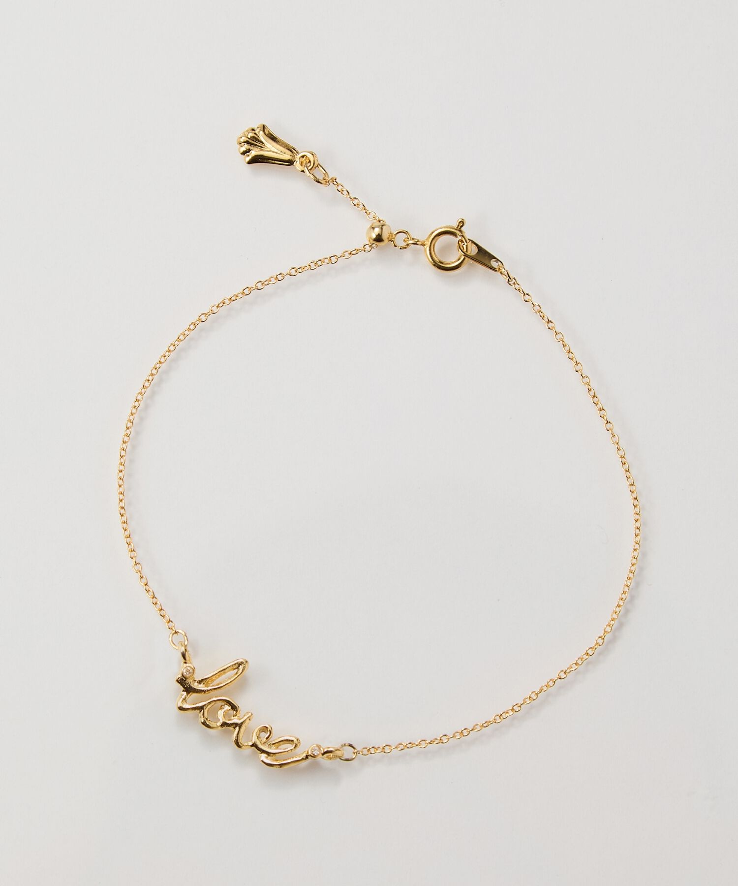 Phoebe「ラッキーレターブレスレット(ラブ)」|ブレスレット・バングル|