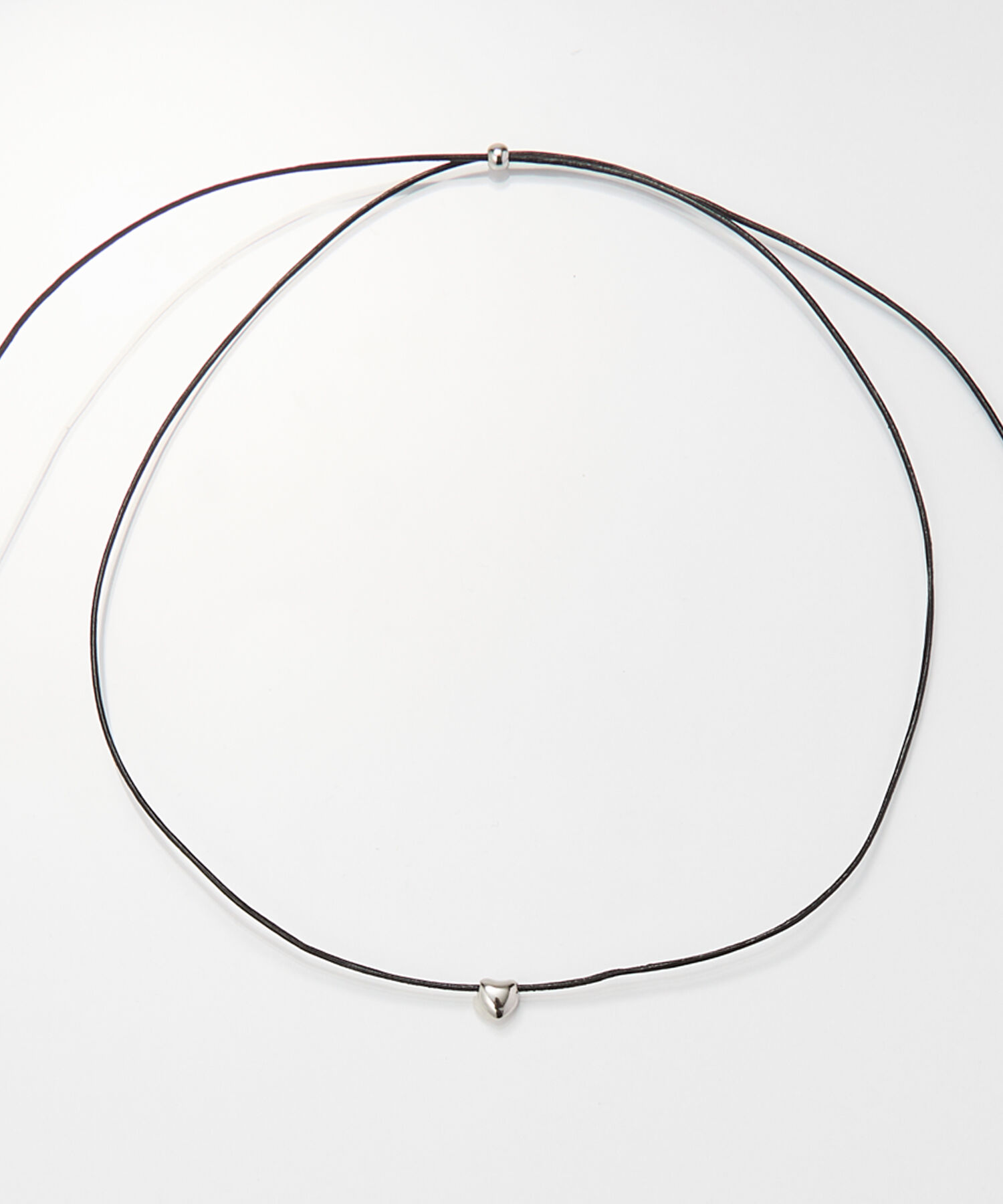 Phoebe「プランプハートコードチョーカーネックレス」|ネックレス|