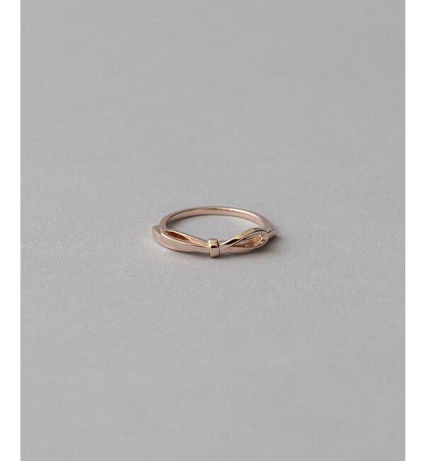 ete「[ファントゥージュエリー] リボン リング」|リング|ピンクゴールド