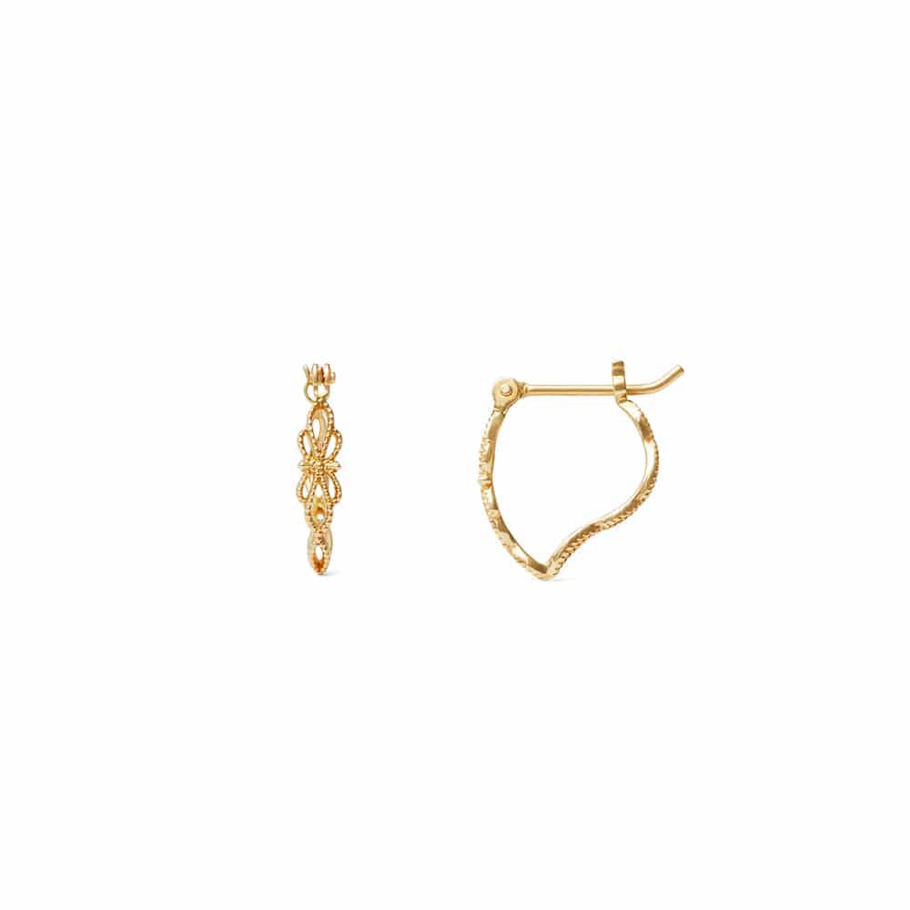 agete「K10ピアス」|ピアス|