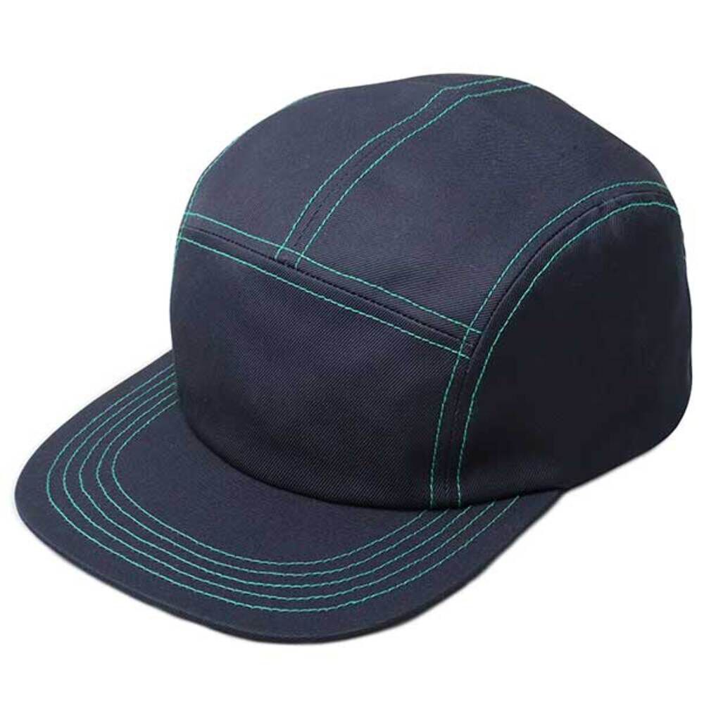 BACKYARD FAMILY「ジェットキャップ メンズ 通販 日本製 Mr.COVER ミスターカバー ステッチ つば長め 帽子」|キャップ・キャスケット|ブルー1