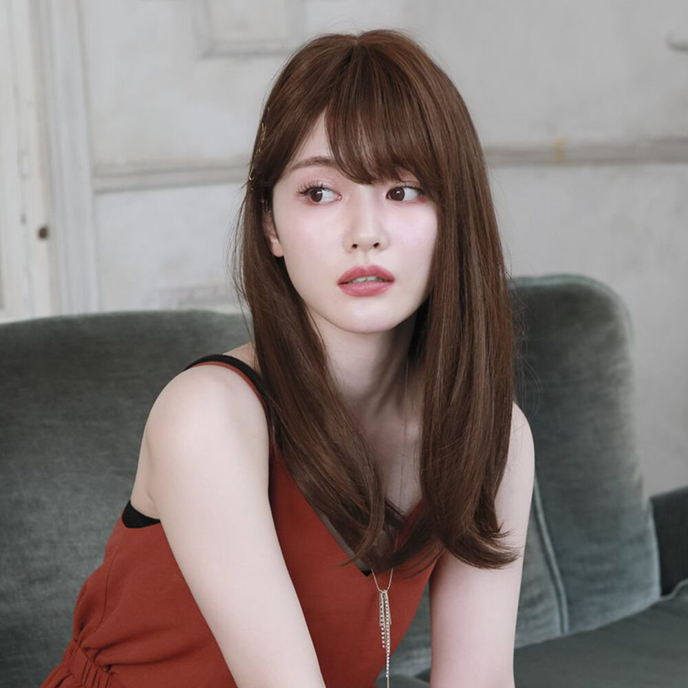 BACKYARD FAMILY「プリシラ prisila ウイッグ フルウィッグ A-708 ミディ 通販 オールウィッグ」|ヘアスタイリング|ブラウン2