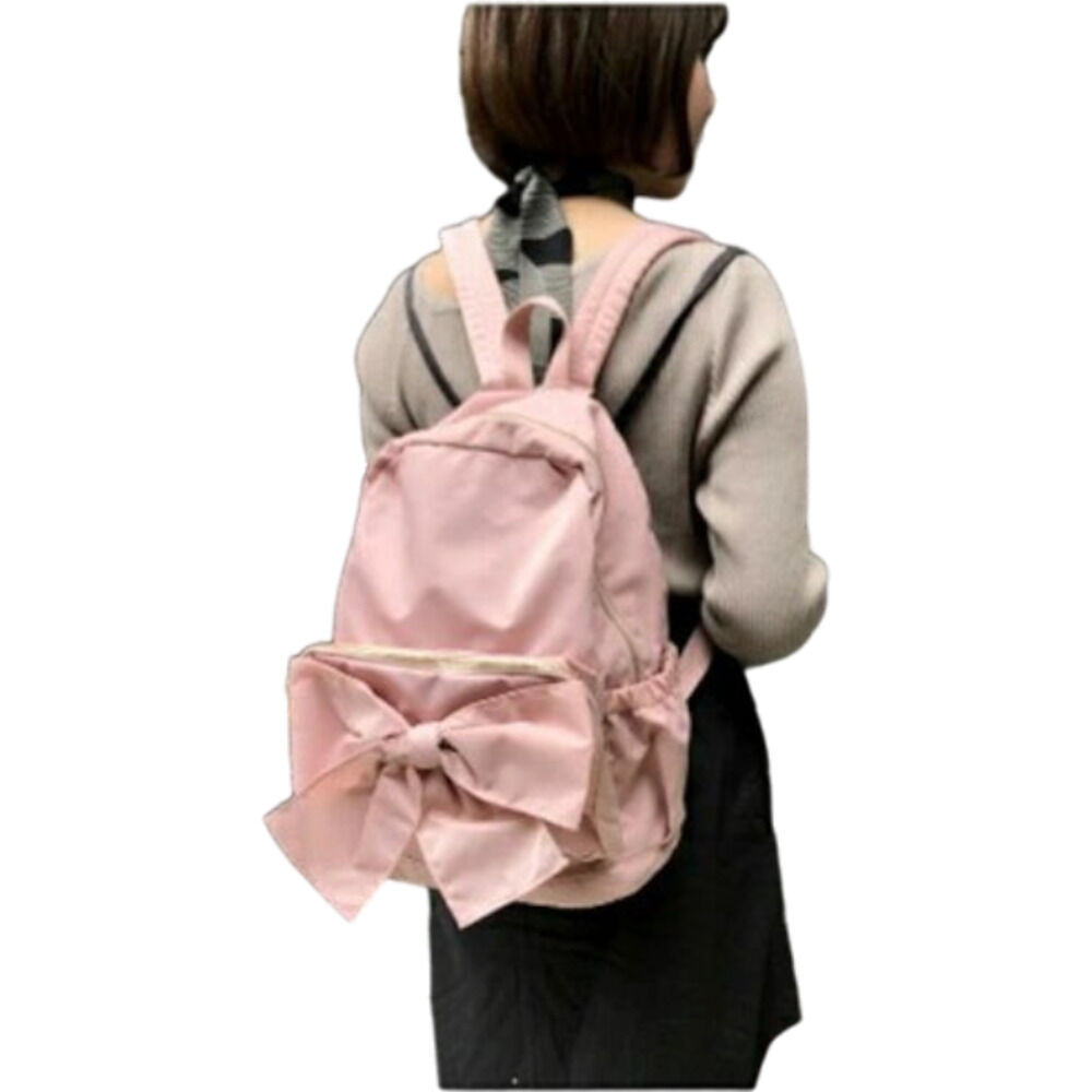 BACKYARD FAMILY「リュック リボン 通販 pink trick ピンクトリック リュクサック デイバッグ」|リュック|ピンク1
