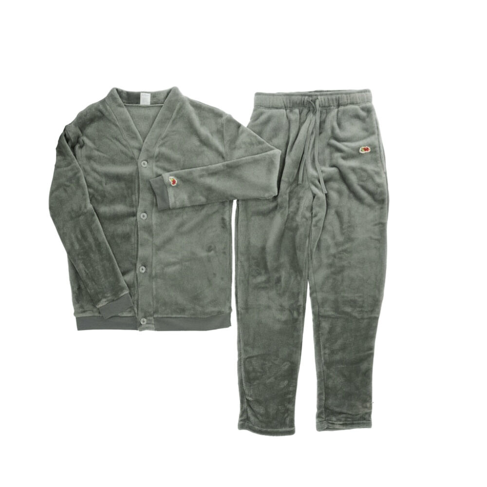 BACKYARD FAMILY「フルーツオブザルーム ルームウェア 通販 FRUIT OF THE LOOM 上下セット」|ルームウェア|グレー1