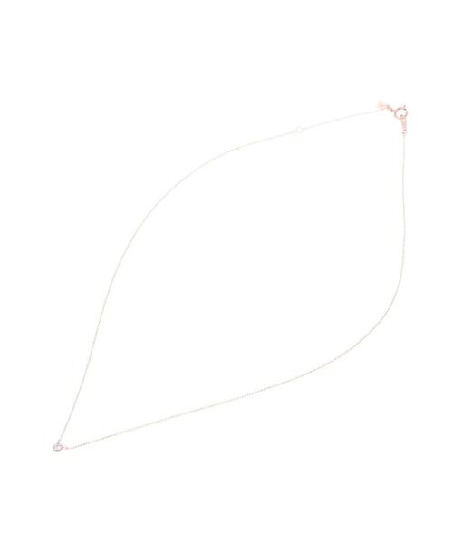 Samantha Tiara「K18 SPG 一粒ダイヤモンドネックレス (小)」|ネックレス|