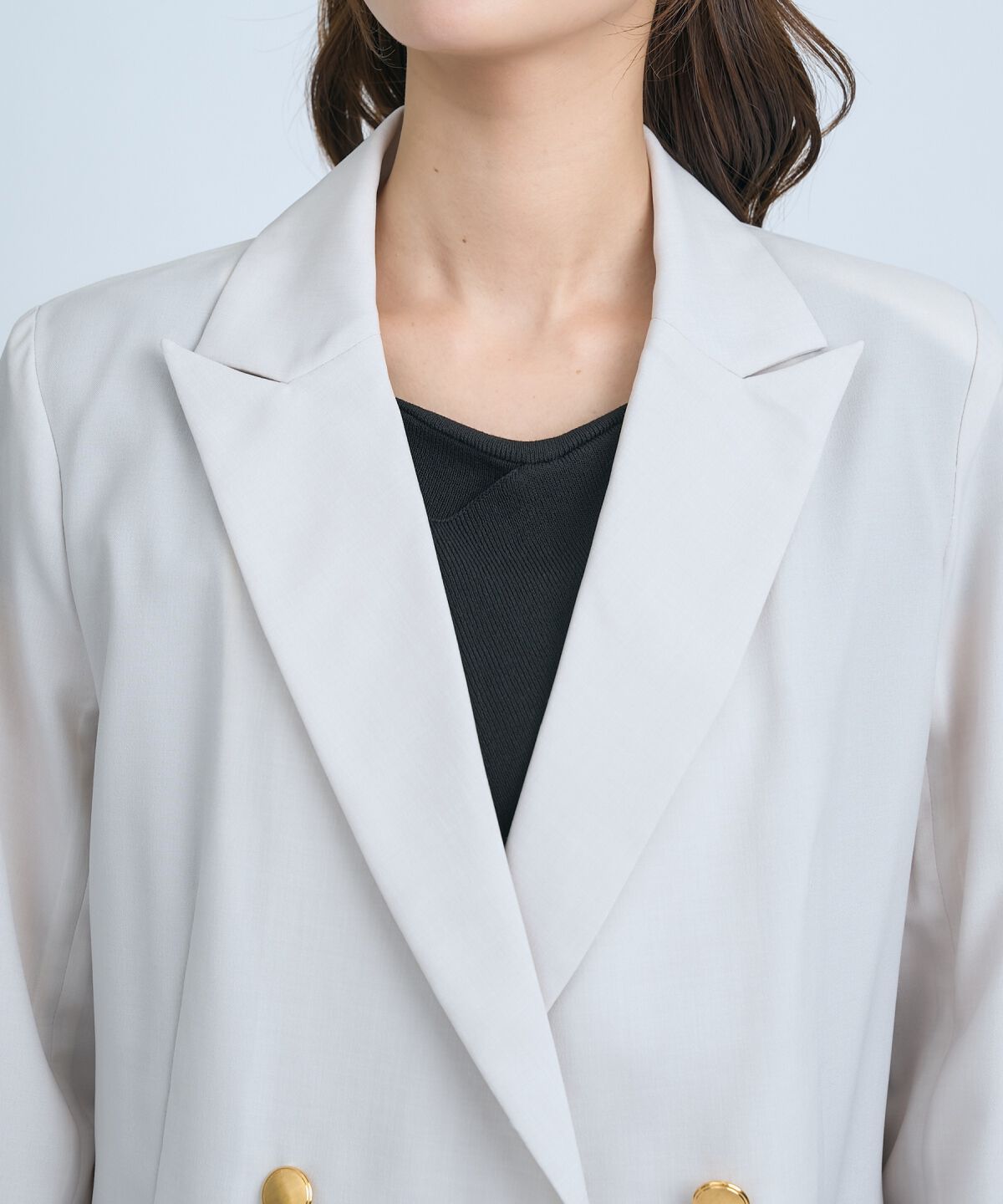 アンドクチュール「シアーテーラードジャケット」|テーラードジャケット|