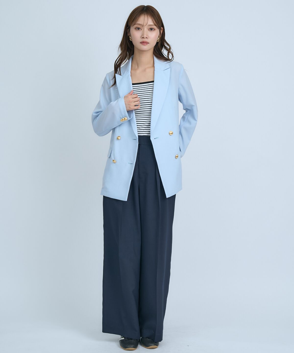 アンドクチュール「シアーテーラードジャケット」|テーラードジャケット|