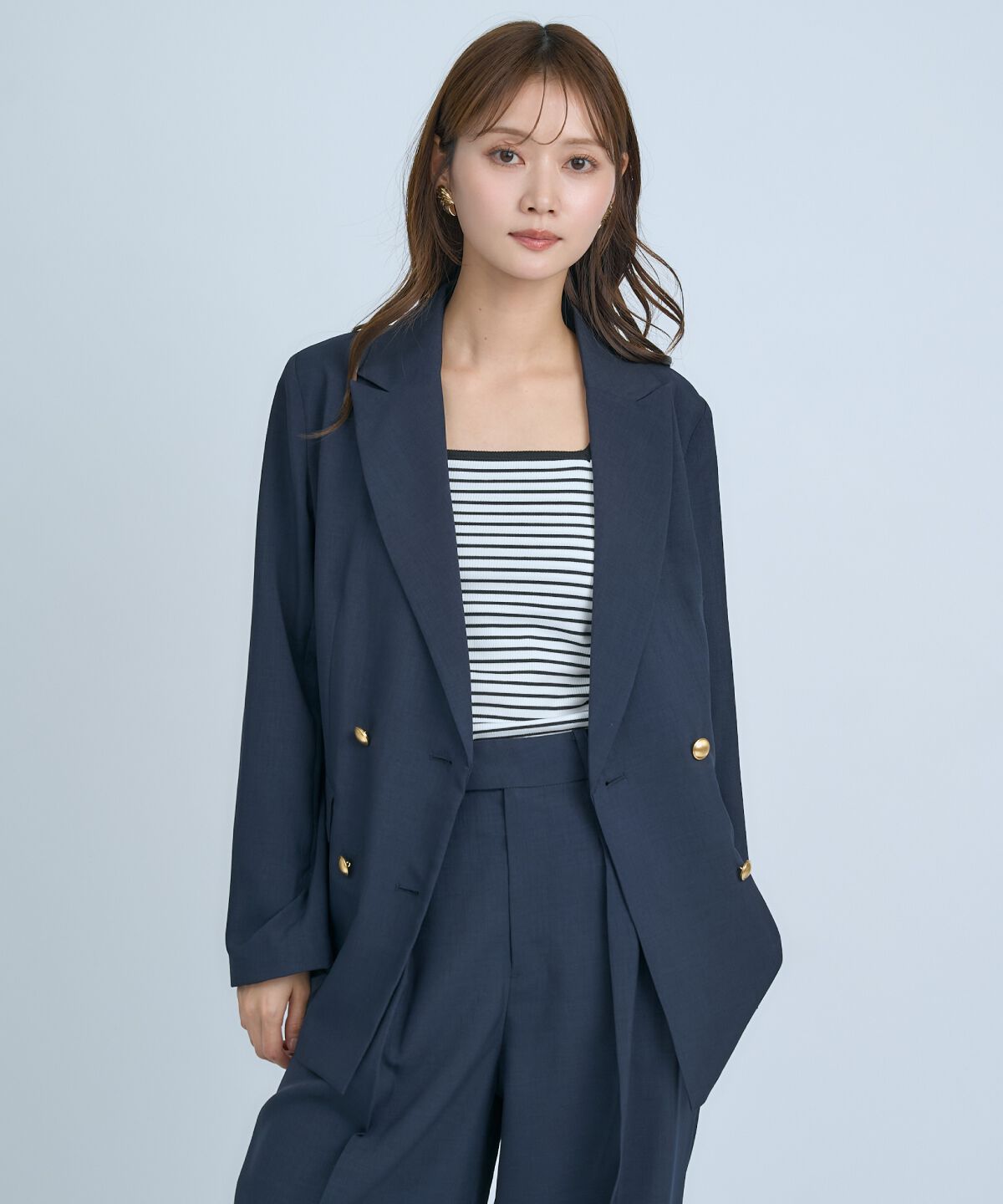 アンドクチュール「シアーテーラードジャケット」|テーラードジャケット|