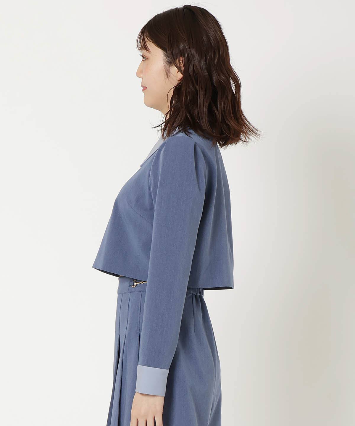 REDYAZEL「配色襟トップス」|シャツ・ブラウス|