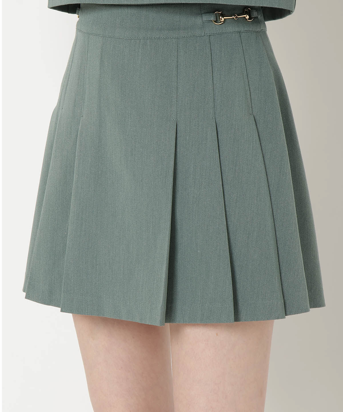 REDYAZEL「サイドビットプリーツスカパン」|キュロット|