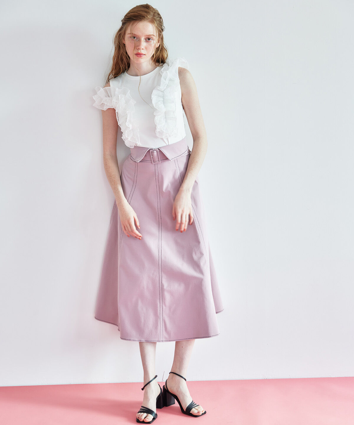 REDYAZEL「2WAYフリルトップス」|Tシャツ・カットソー|