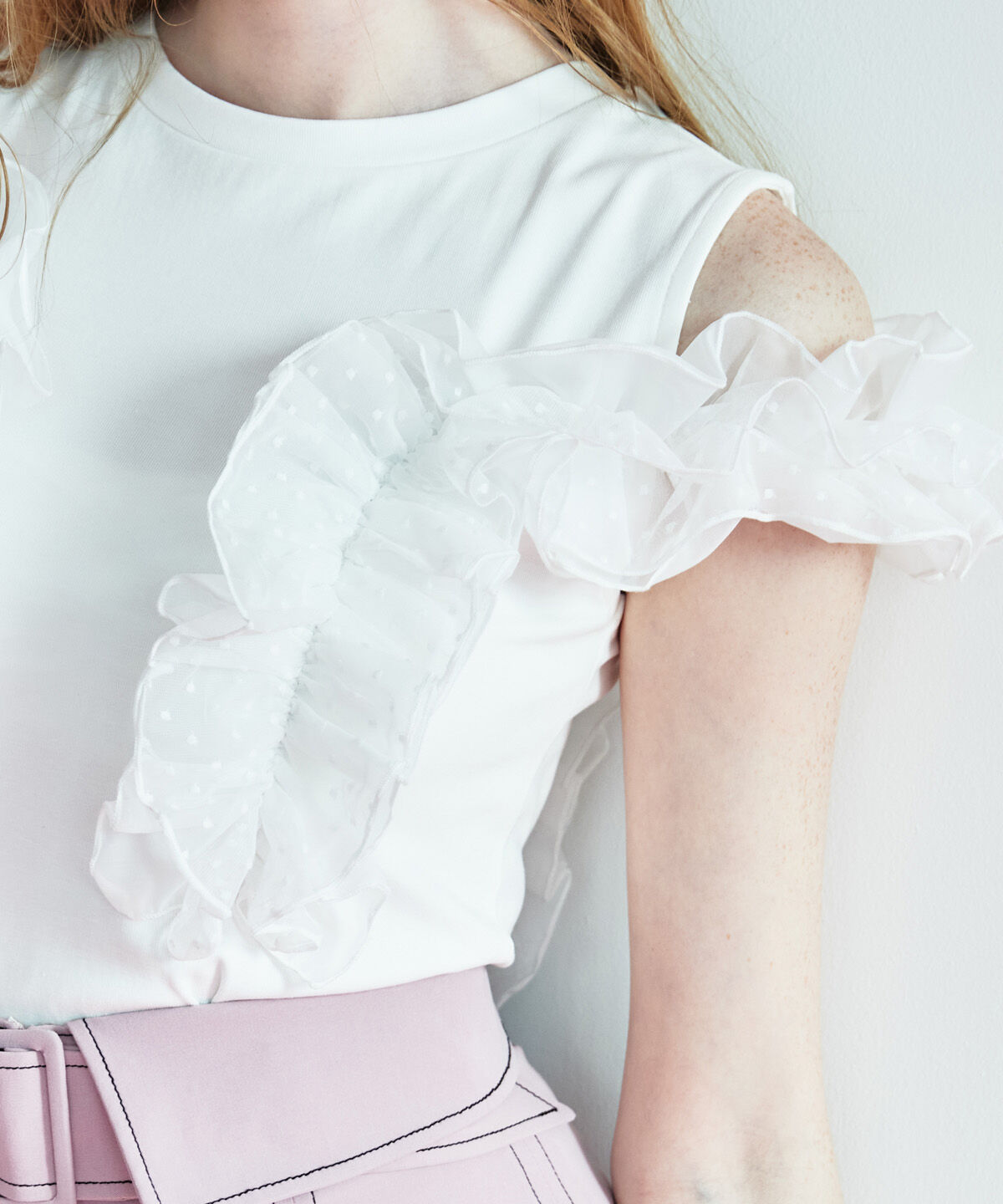 REDYAZEL「2WAYフリルトップス」|Tシャツ・カットソー|