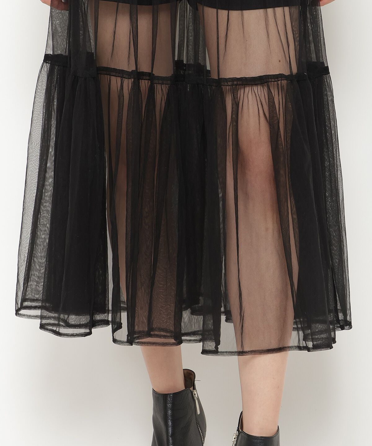 REDYAZEL「シャツドッキングベアワンピース」|ワンピース|