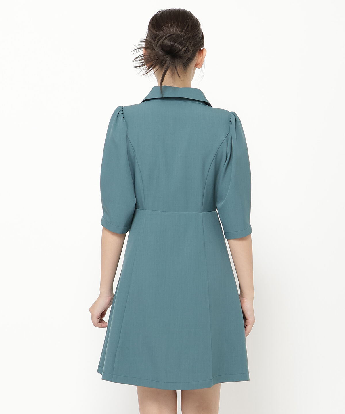 REDYAZEL「ジャケットレイヤードアシメミニワンピース」|ワンピース|