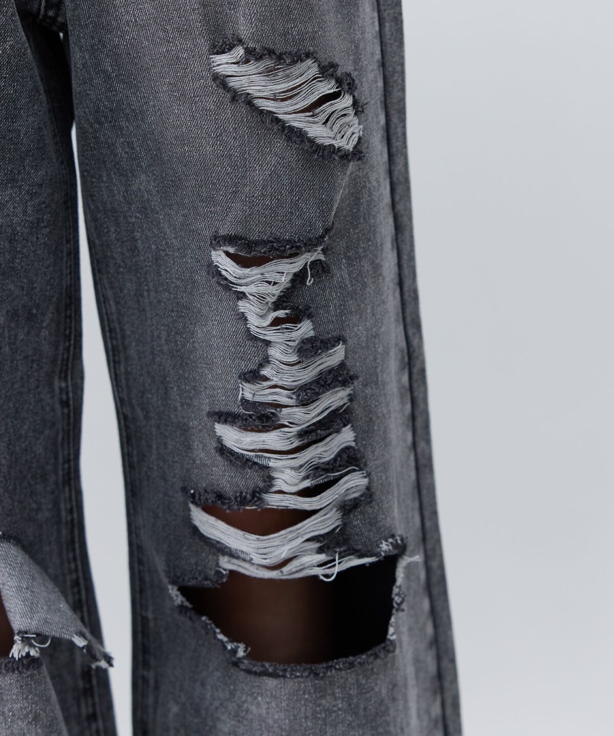 REDYAZEL「ダメージワイドデニムパンツ」|その他|