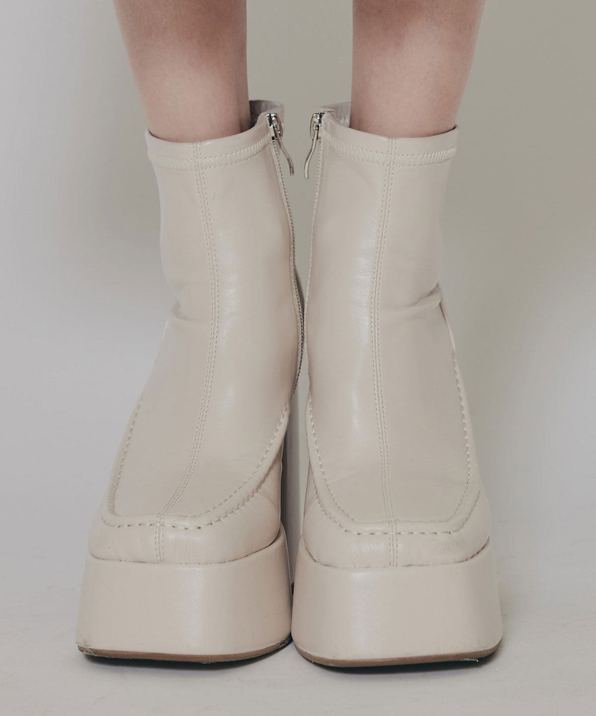 REDYAZEL「スクエアショートブーツ」|ショートブーツ|