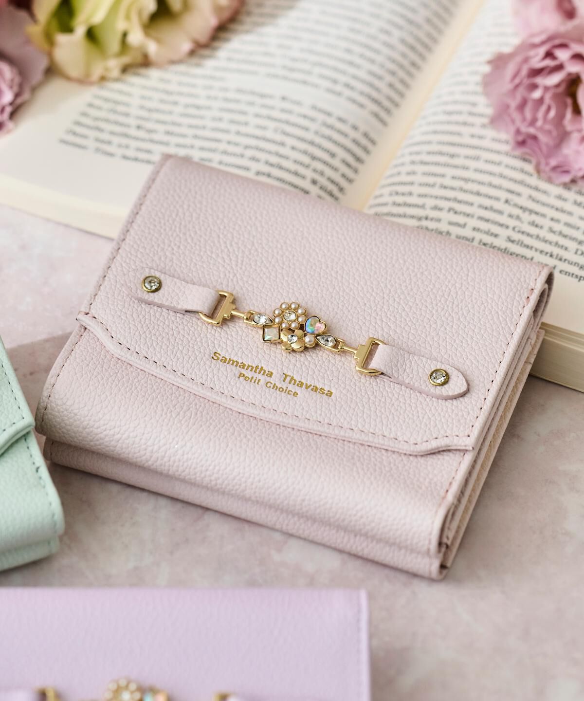 Samantha Thavasa Petit Choice「フラワービット 折財布」|財布|
