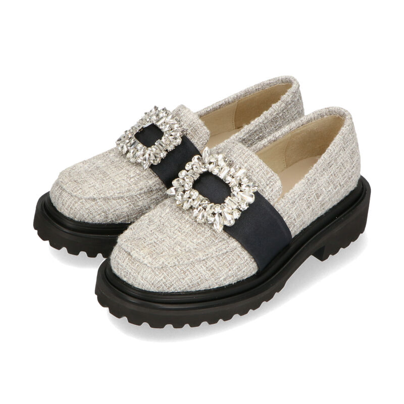 ORiental TRaffic「ビジューストラップ厚底シューズ/41118」|パンプス|