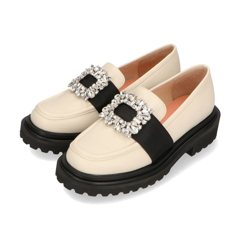 ORiental TRaffic「ビジューストラップ厚底シューズ/41118」|パンプス|