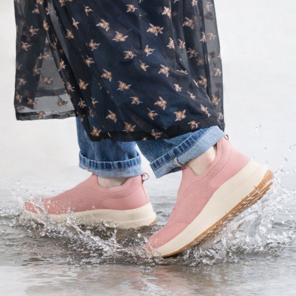 ORiental TRaffic「●2026春夏新作●【 瞬間フィット 】 ニット 防水 スニーカー /OT3799」|スニーカー|