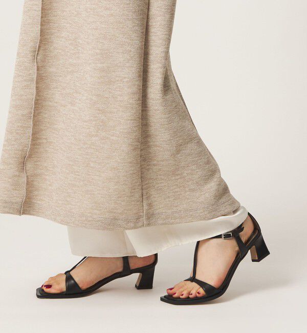 ODETTE E ODILE「スクエアエッジ サンダル45&uarr;」|サンダル|