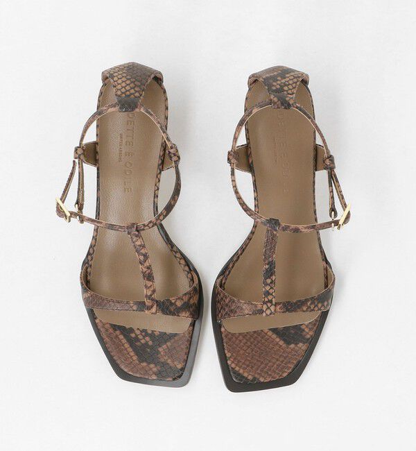 ODETTE E ODILE「スクエアエッジ サンダル45&uarr;」|サンダル|