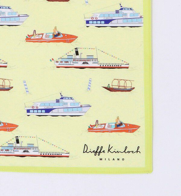 UNITED ARROWS「＜Dieffe Kinloch＞Boats ハンカチ」|ハンカチ|