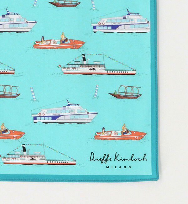 UNITED ARROWS「＜Dieffe Kinloch＞Boats ハンカチ」|ハンカチ|