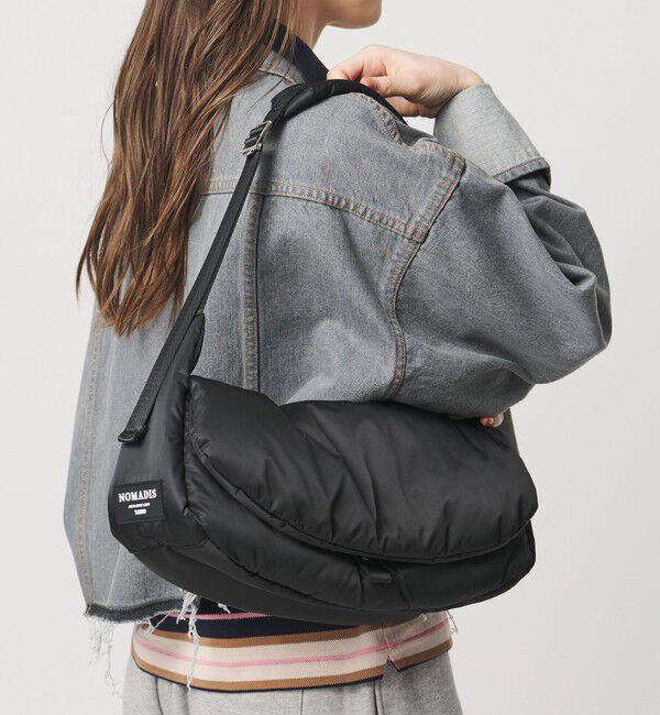 UNITED ARROWS「＜NOMADIS＞LUCK ショルダーバッグ 26SS」|ショルダー・メッセンジャー|BLACK